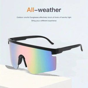 Men's And Women's Trendy Sports Style Polarized Sunglasses For Outdoors